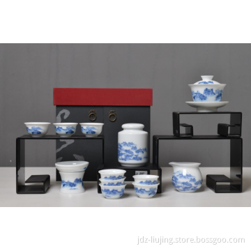ceramic  tea  set